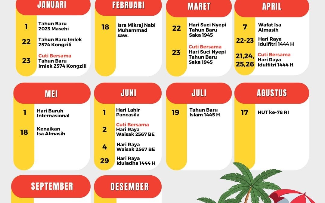 Awal Ramadan 2026 kurang berapa lagi? Ini daftar hari libur nasional dan cuti bersama 2026